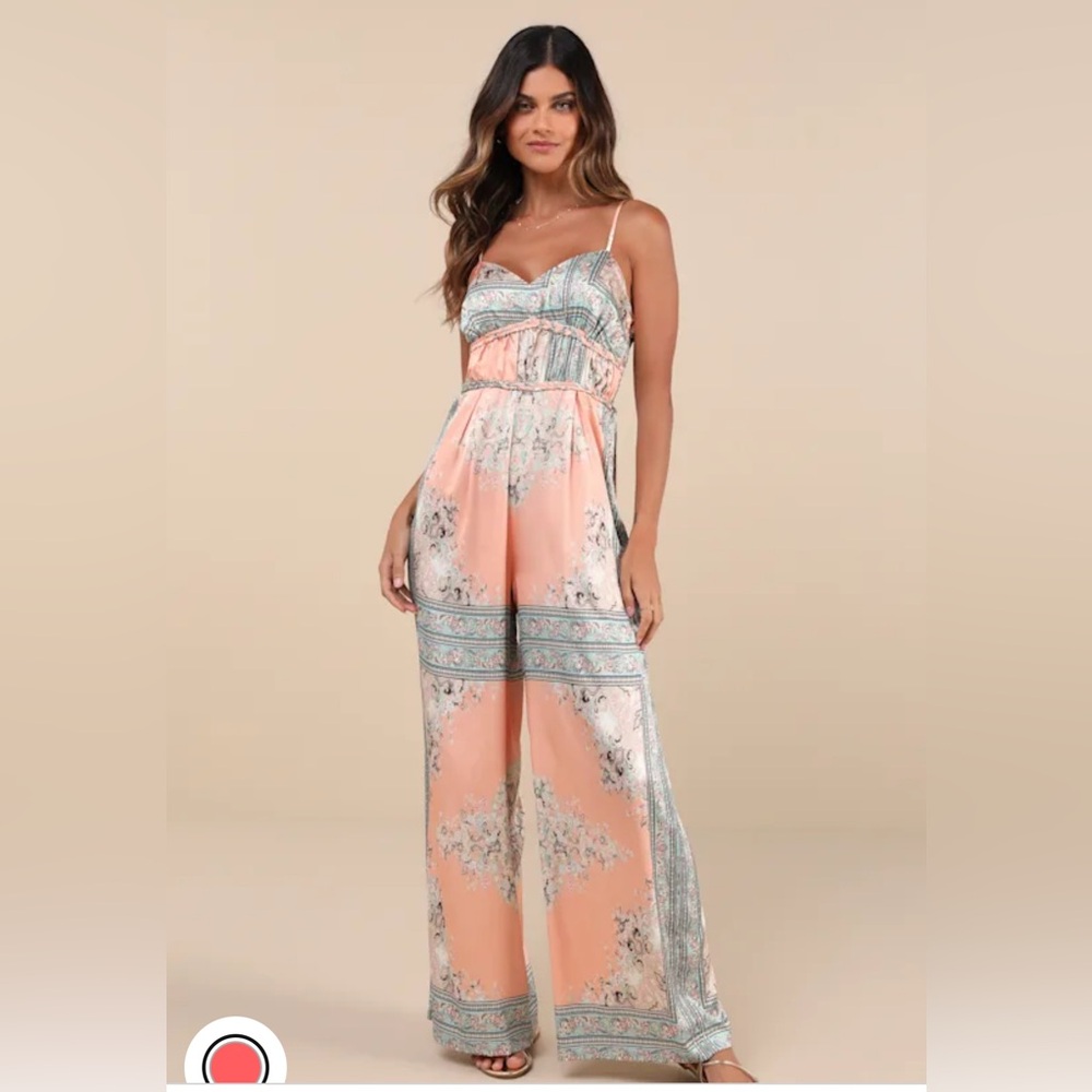 Satin jumpsuit